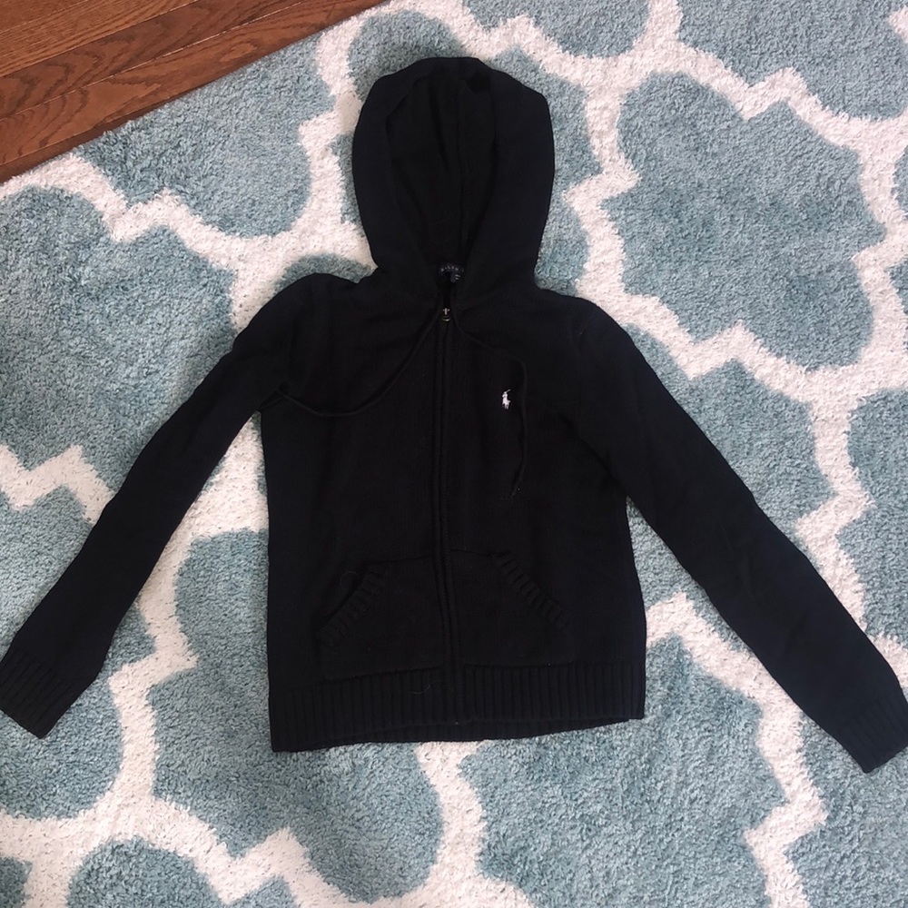 Navy Blue Ralph Lauren Polo Zip Up